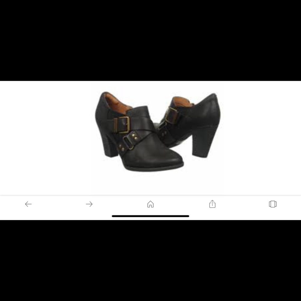 Clark’s Black Leather Booties